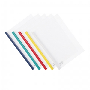 齐心 Q310 办公必备 报告夹 A4 抽杆式抽杆夹 30张 10个装