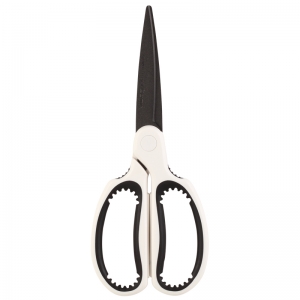 齐心 B2740 中号舒适不粘胶省力剪刀 180mm 最大剪纸8页