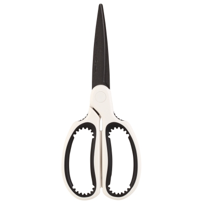 齐心 B2740 中号舒适不粘胶省力剪刀 180mm 最大剪纸8页