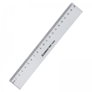 齐心 B3250 精准刻度直尺 20CM