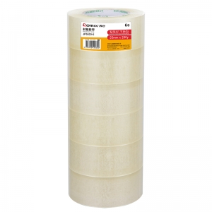 齐心 JP5520-6 封箱胶带 6卷装