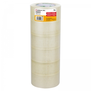 齐心 JP5515-6 封箱胶带 6卷装