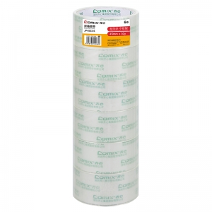 齐心 JP4503-6 封箱胶带 6卷装