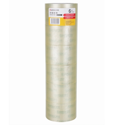 齐心 JP4506-6 封箱胶带 6卷装