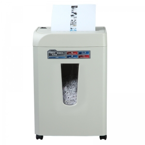 齐心 S333 强力保密型碎纸机 2×12mm/8张纸/17L/单入口/拆信封/续航10min