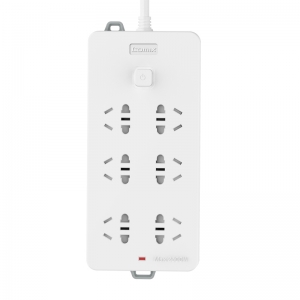齐心 PC-WZ635 延长线插座 6位30孔总控 3米