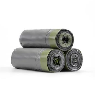 齐心 L226 抽绳垃圾袋45*50cm 银(1set=3卷 30PCS/卷）