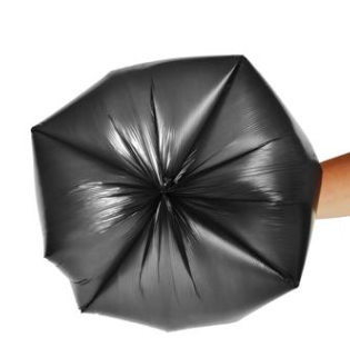 齐心 L229垃圾袋45*55cm 30个/卷 加厚