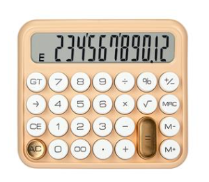 齐心 C-2023 糖豆圆点计算器