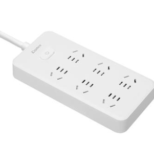 齐心 PCP-WZ648 延长线插座插板 插线板 6位30孔 总控全长5米