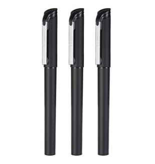 齐心 GP317 大容量签字笔 笔头0.7mm匹配笔芯 R912  12支/盒 黑色 中性笔