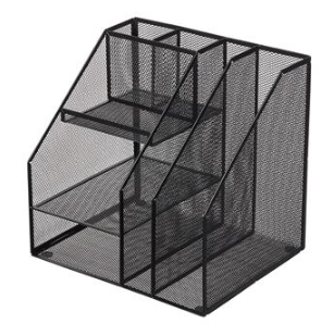 齐心 B2076 金属资料架(七格)文件栏