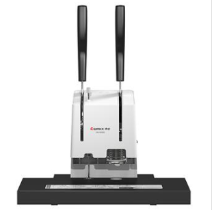 齐心 CM-3008S 宽板省力财务装订机40mm 黑白