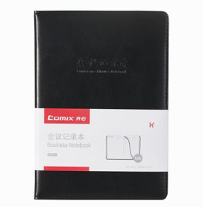 齐心 会议记录本（宽行距） CK5842 25K 80张 笔记本 黑/CK5841  18K 80张 笔记本 黑