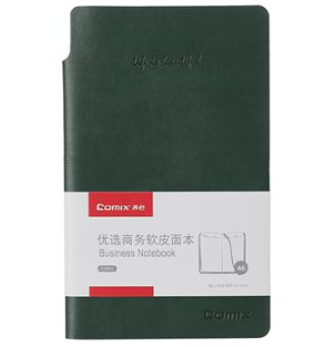 齐心 C5860 优选系列软皮面本 A6 98张 笔记本